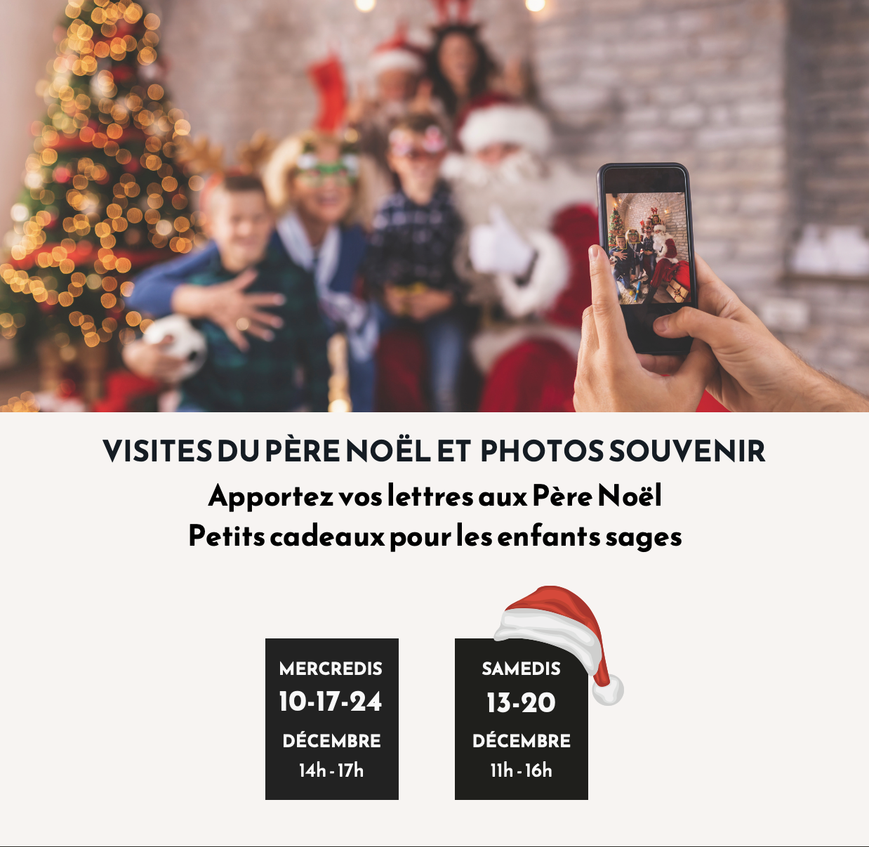 VISITES DU PÈRE NOËL