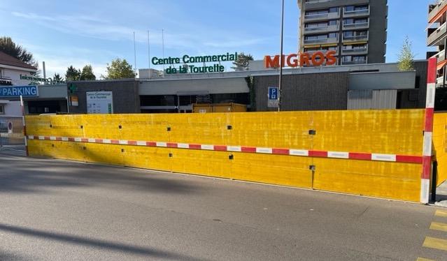 Palissades de chantier