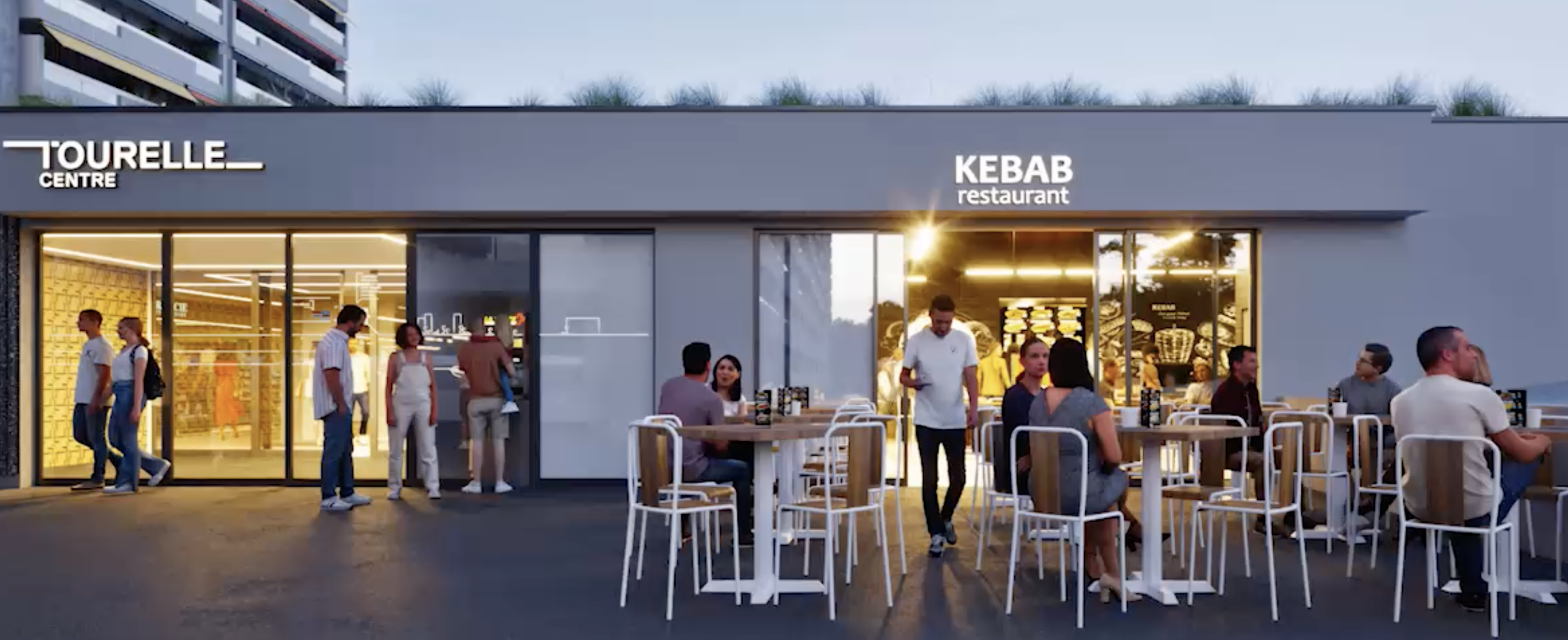 Le nouveau restaurant Kebap aura une terrasse en extérieur