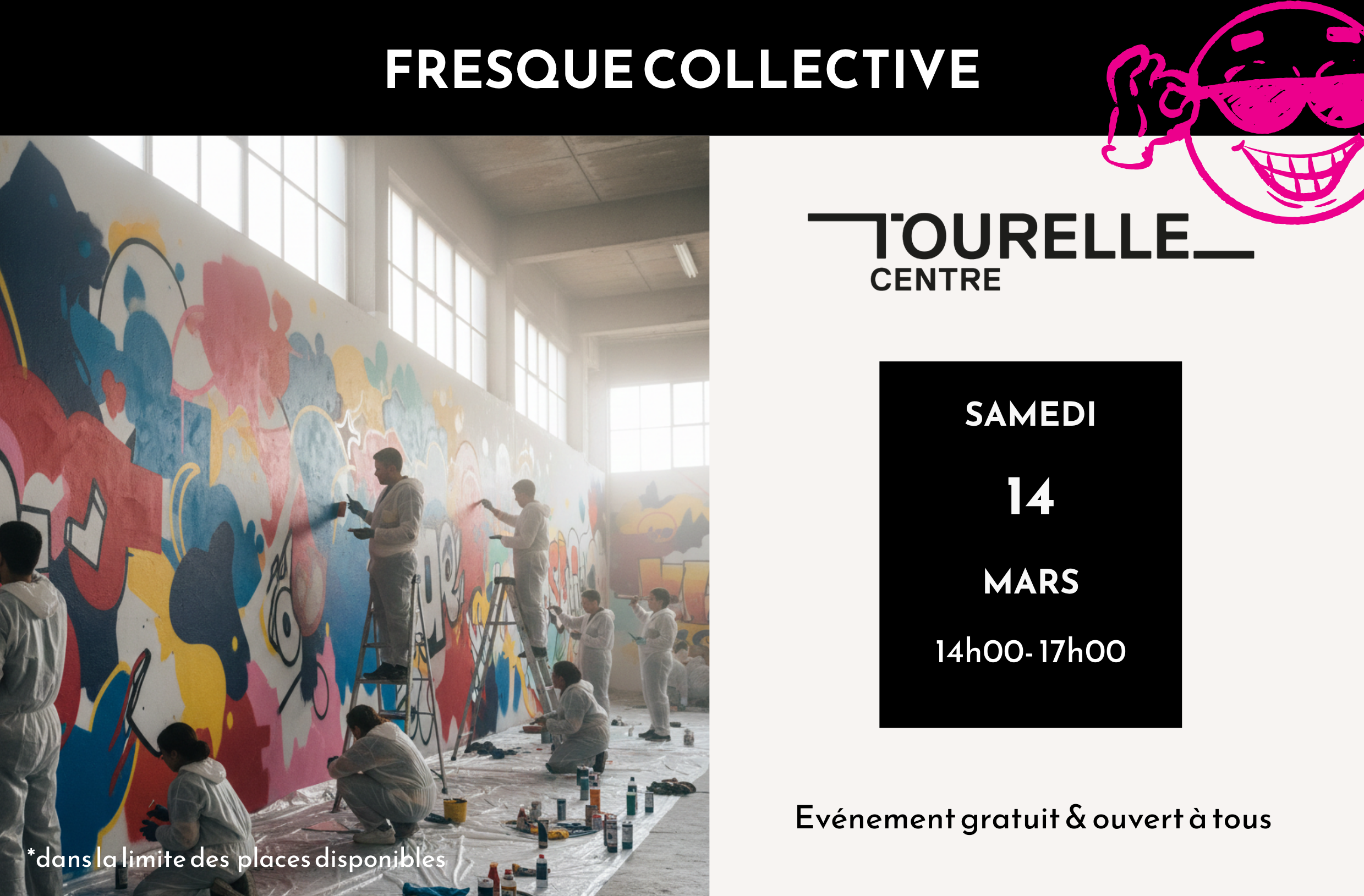 Fresque collective - Mars